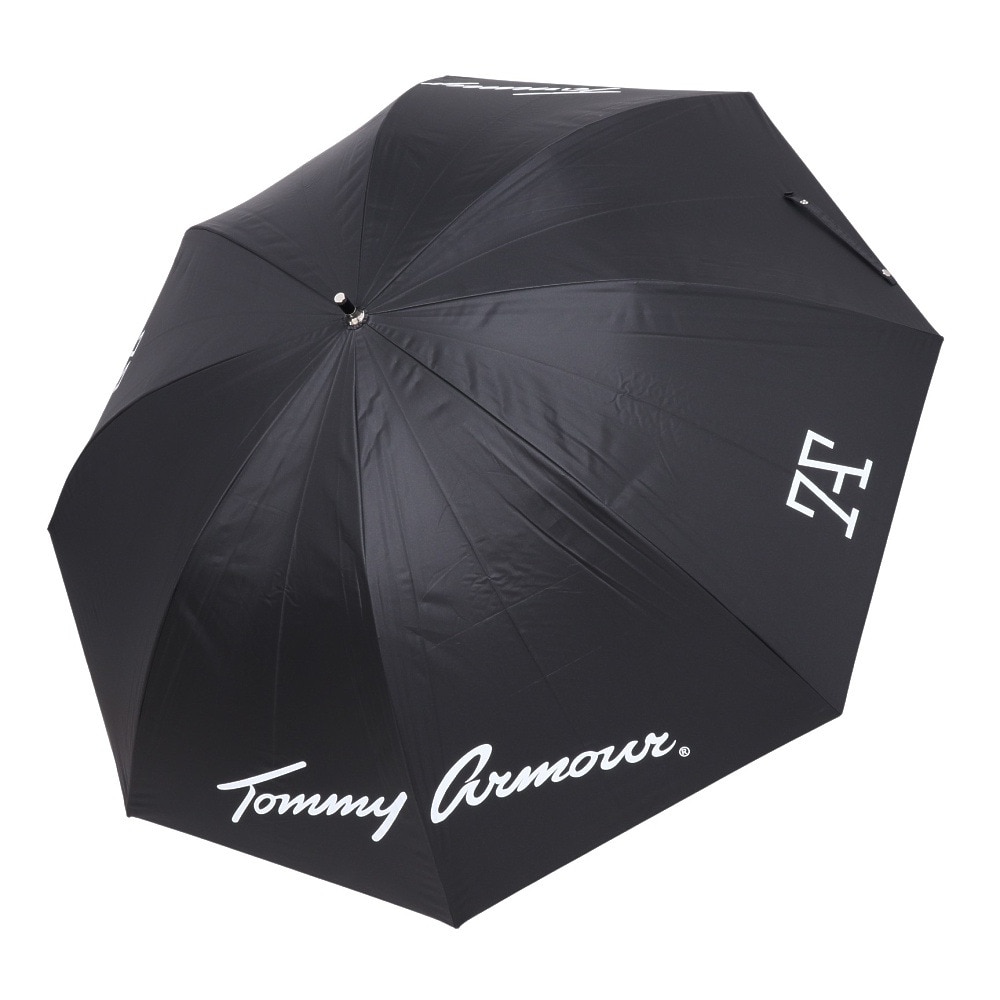 トミーアーマー（Tommy Armour）（メンズ、レディース）ゴルフ 傘 UV遮熱パラソル 75cm TABK24S300001 BLK