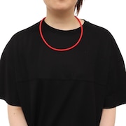ラクワ(RAKUWA) 磁気チタンネックレスS レッド 55cm TG605154
