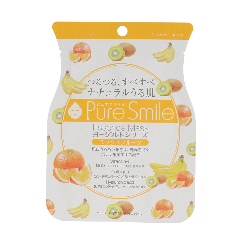 サン・スマイル（メンズ、レディース）PURE SMILE エッセンスマスク ヨーグルトシリーズ ミックスフルーツ YG005