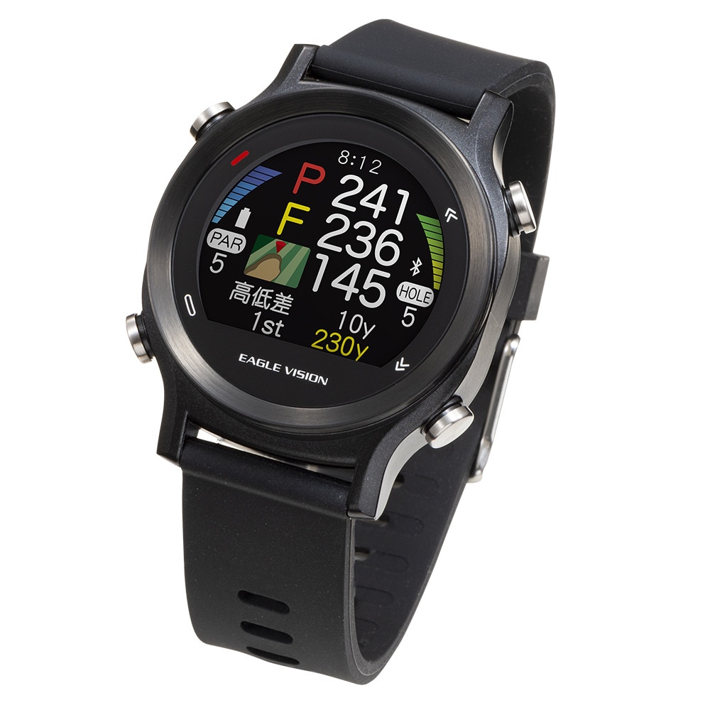 距離計 ゴルフ 時計イーグルビジョン ウォッチエース (watchACE) EV-933 距離測定器 腕時計 GPS ゴルフナビ