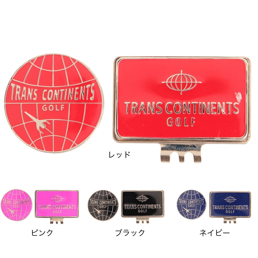 トランスコンチネンツ（TRANS CONTINENTS）（メンズ、レディース）トラコンクリップマーカー TCCM-06 RED