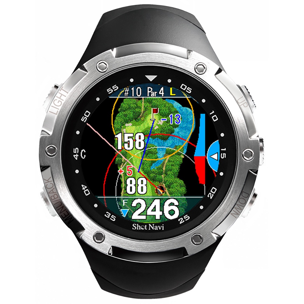 ショットナビ（Shot Navi）（メンズ、レディース）距離計 ゴルフ 時計ショットエボルブ W1 Evolve 距離測定器 腕時計 GPS ゴルフナビ