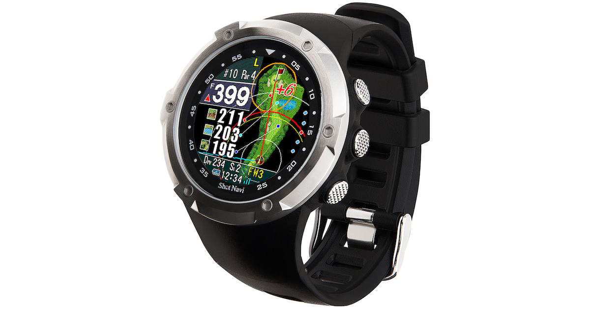 ショットナビ｜距離計 ゴルフ 時計ショットエボルブ W1 Evolve 距離測定器 腕時計 GPS ゴルフナビ - ゴルフ用品はヴィクトリアゴルフ