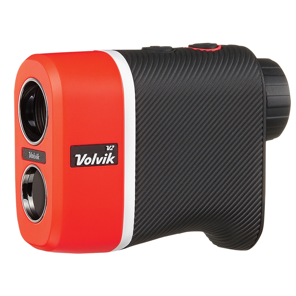 ゴルフレーザー距離計　Volvik RANGE FINDER V2 レッド