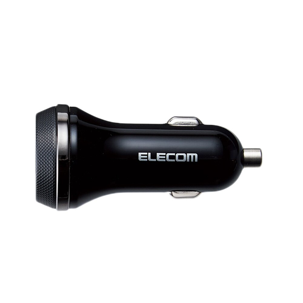 エレコム（ELECOM）（メンズ、レディース）車載充電器 2USBポート MPA-CCPD02BK