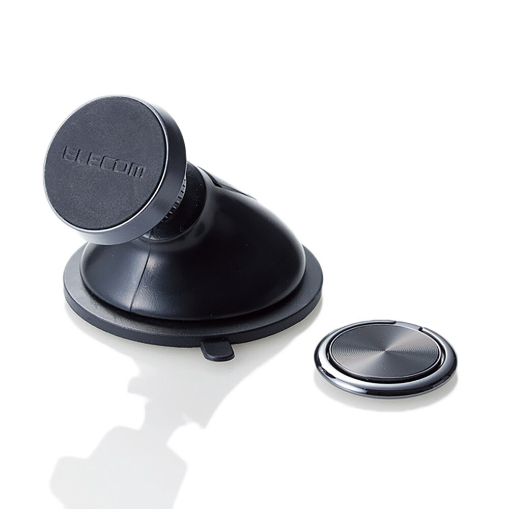 スマートフォン マグネットホルダー 強力ゲル吸盤タイプ P Cars08bk エレコム ヴィクトリアゴルフ