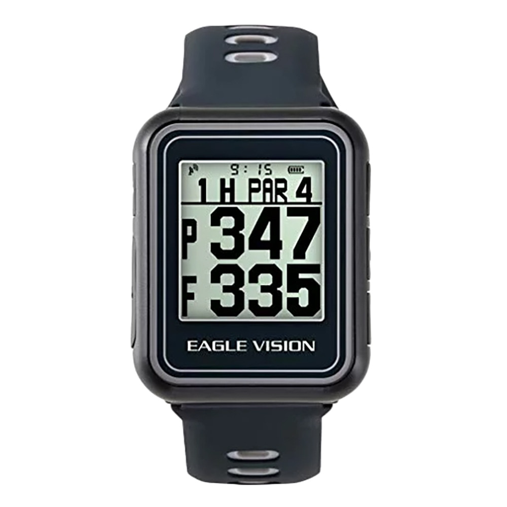 EAGLE VISION 距離計 ゴルフ 時計EAGLE VISION watch5 EV-019 BK 距離測定器 腕時計 GPS ゴルフナビ ＦＦ 90 ゴルフの画像