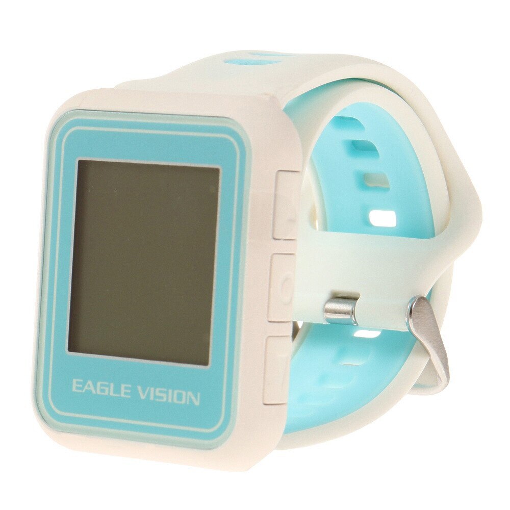 イーグルヴィジョン（EAGLE VISION）（メンズ、レディース）ゴルフ 距離計 イーグルビジョン EAGLE VISION ウォッチ5 EV-019 ホワイト 距離測定器 腕時計 GPS ゴルフナビ