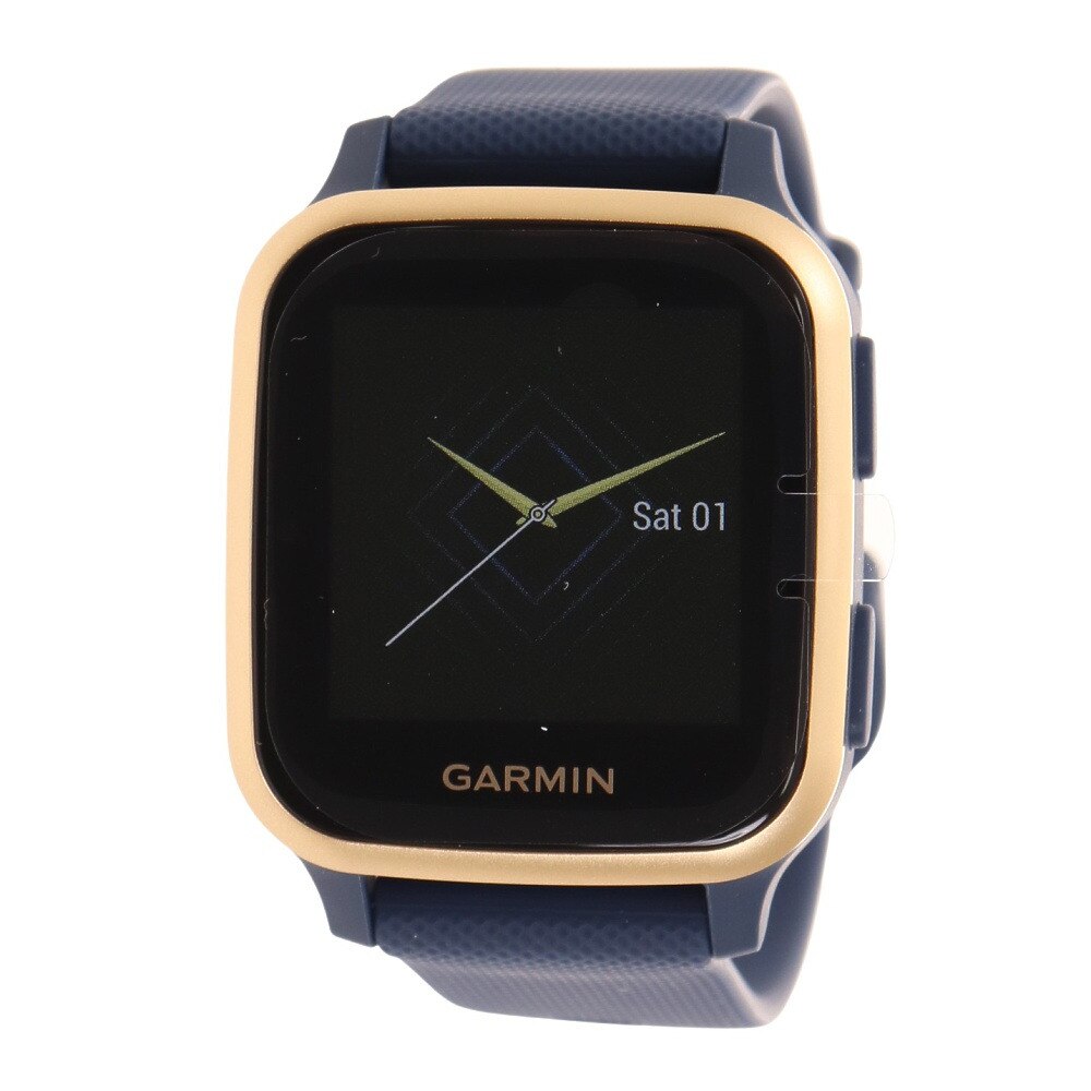 GARMIN Venu Sq Music Navy/Light Gold 010-02426-72 ＦＦ 48 アクセサリーの大画像