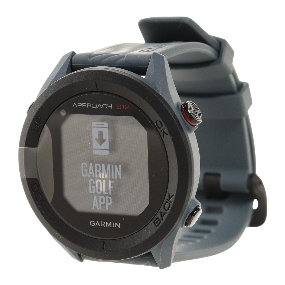 ガーミン（GARMIN）（メンズ、レディース）ゴルフ 距離計 アプローチS12 010-02472-21 距離測定器 腕時計 GPS ゴルフナビ