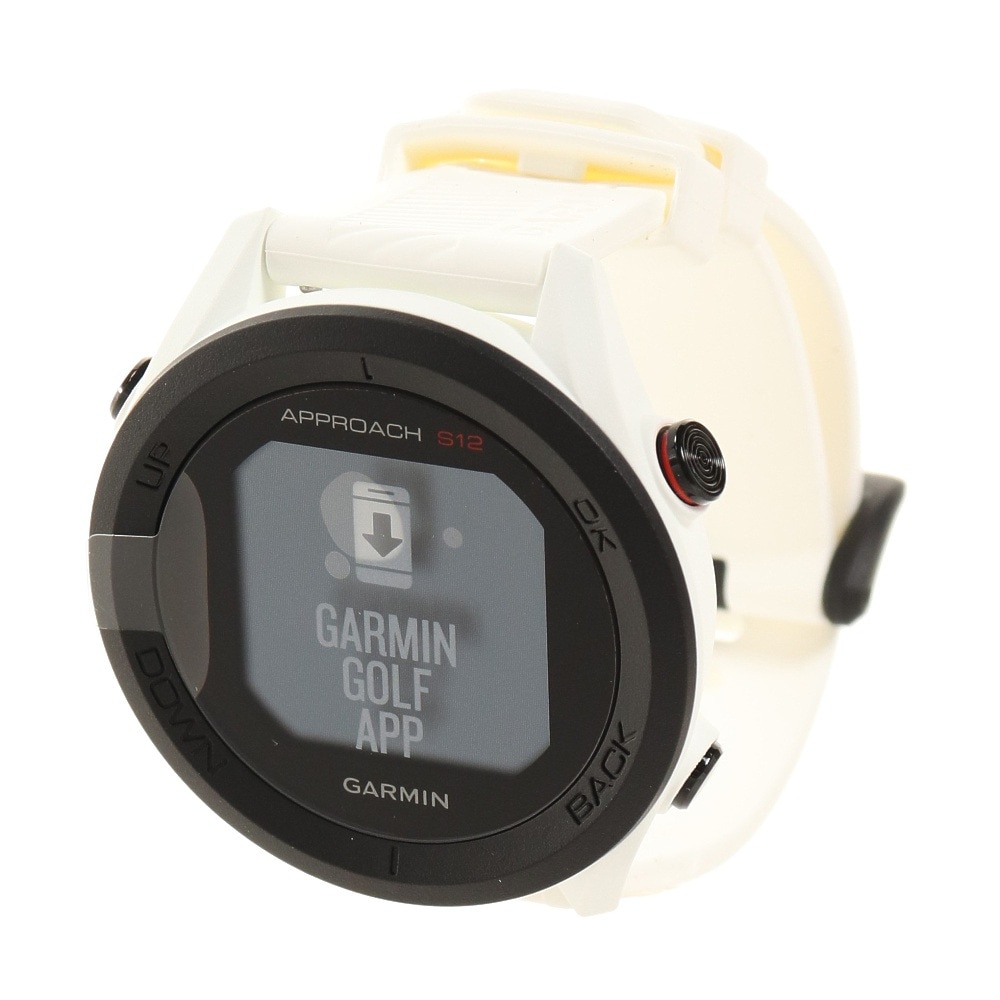 ガーミン（GARMIN）（メンズ、レディース）距離計 ゴルフ 時計アプローチS12 010-02472-22 距離測定器 腕時計 GPS ゴルフナビ