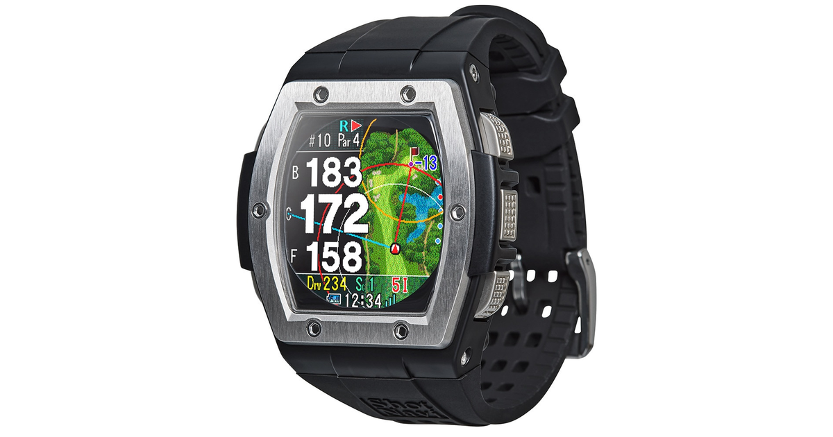 ショットナビ｜距離計 ゴルフ 時計クレスト シルバー Crest S Crest SV 距離測定器 腕時計 GPS ゴルフナビ - ゴルフ 用品はヴィクトリアゴルフ