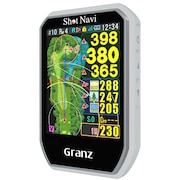 ショットナビ（Shot Navi）（メンズ、レディース）ゴルフ距離測定器 ゴルフナビ グランツ Granz ホワイト