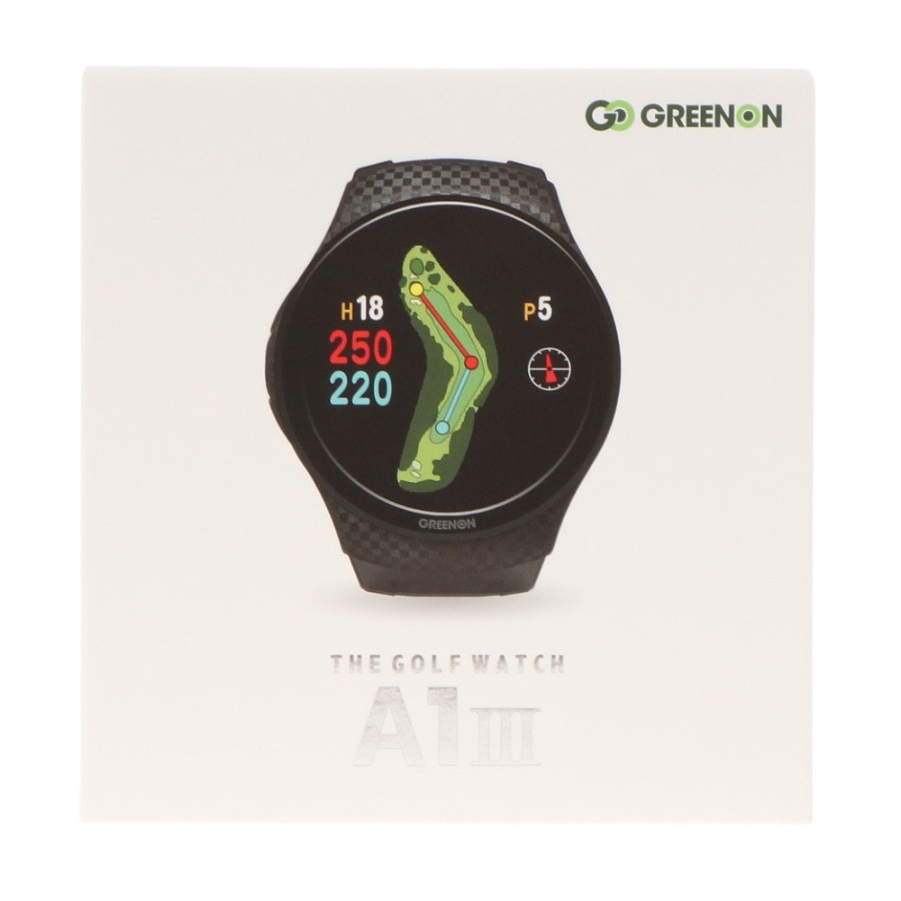 グリーンオン GPSゴルフナビ ザ・ゴルフウォッチ A1-3 距離計 距離測定器 みちびき 通販