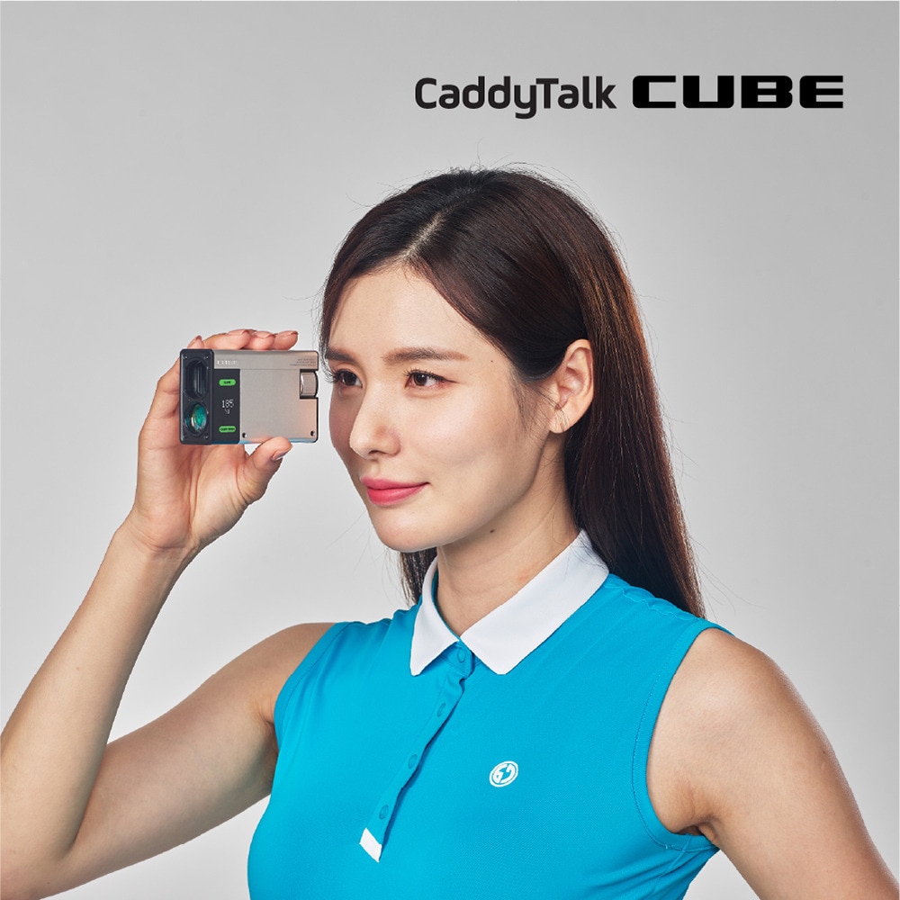 CaddyTalk（CaddyTalk）（メンズ、レディース）ゴルフ レーザー距離計 小型 軽量 防水 キャディトーク キューブ CaddyTalk CUBE