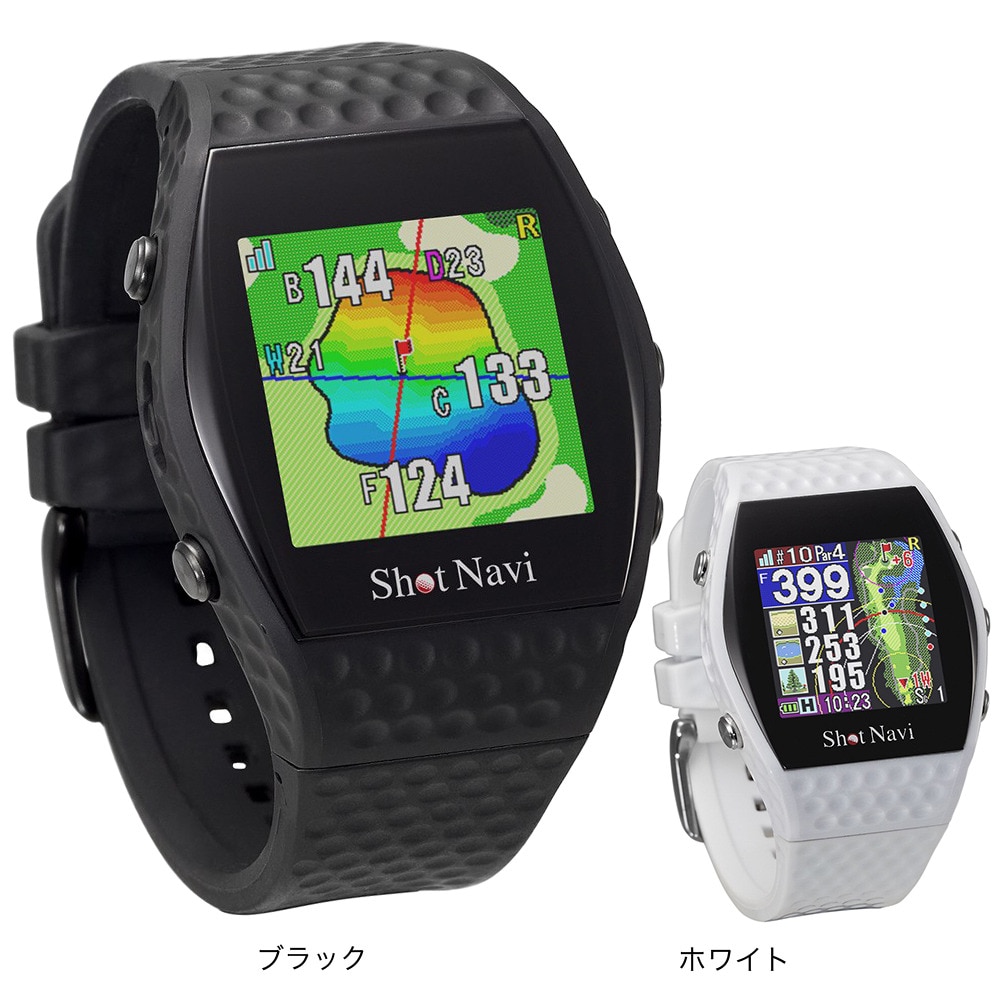 ショットナビ（Shot Navi）（メンズ、レディース）ゴルフ 距離計 GPSナビ INFINITY インフィニティ ブラック