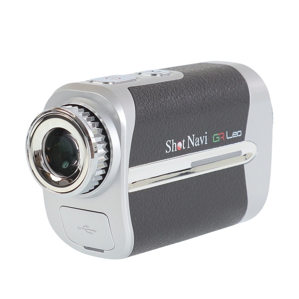 ショットナビ（Shot Navi）（メンズ、レディース）ゴルフ 距離計 距離測定器 防水 ボイスレーザー GRレオ Voice Laser GR Leo ブラック
