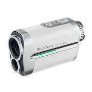 ショットナビ（Shot Navi）（メンズ、レディース）ゴルフ 距離計 距離測定器 防水 ボイスレーザー GRレオ Voice Laser GR Leo ホワイト