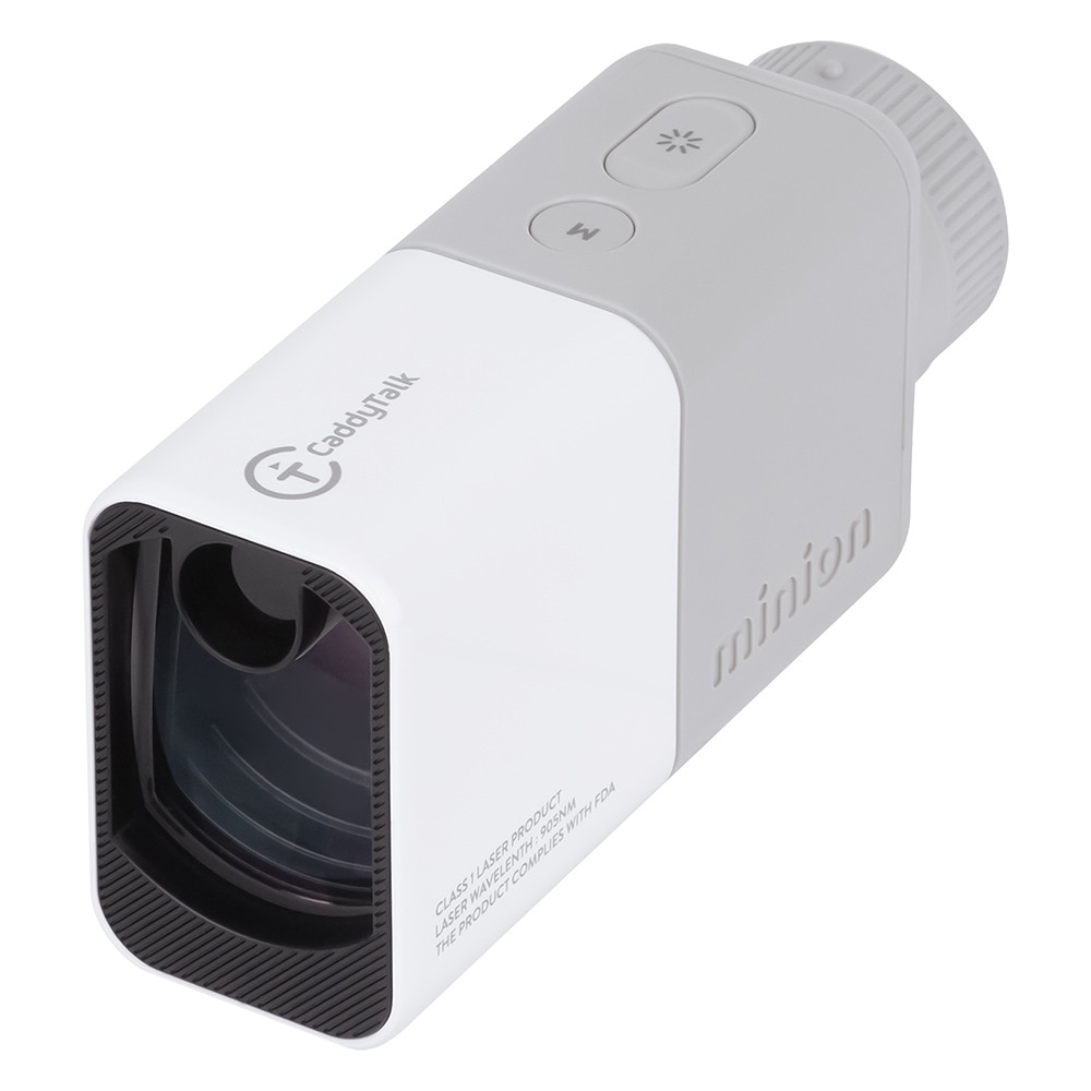 CaddyTalk（CaddyTalk）（メンズ、レディース）ゴルフ レーザー距離計 小型 軽量 防水 キャディトーク ミニオン WH