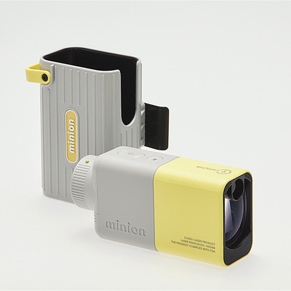 CaddyTalk（CaddyTalk）（メンズ、レディース）ゴルフ レーザー距離計 小型 軽量 防水 キャディトーク ミニオンYE