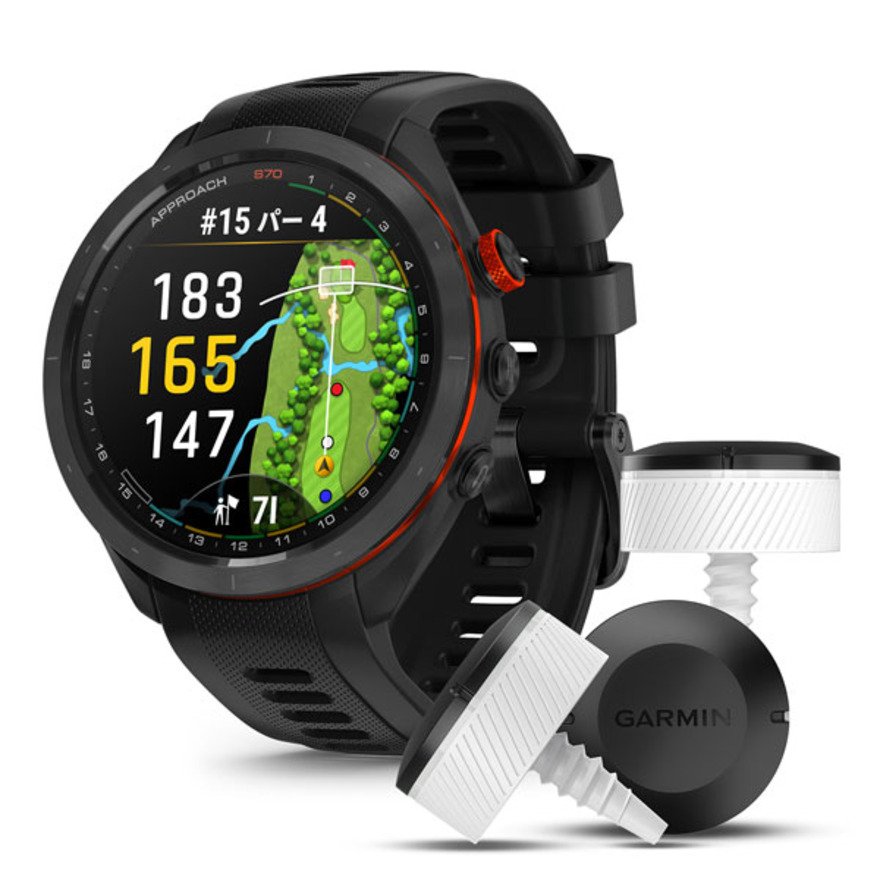 �K�[�~�� �S���t �����v �A�v���[�` Approach S70 47mm CT10 3�Z���T�[�p�b�N GPS�E�H�b�` 010-02746-23 �e�e �u���b�N ���E���h�p�i
