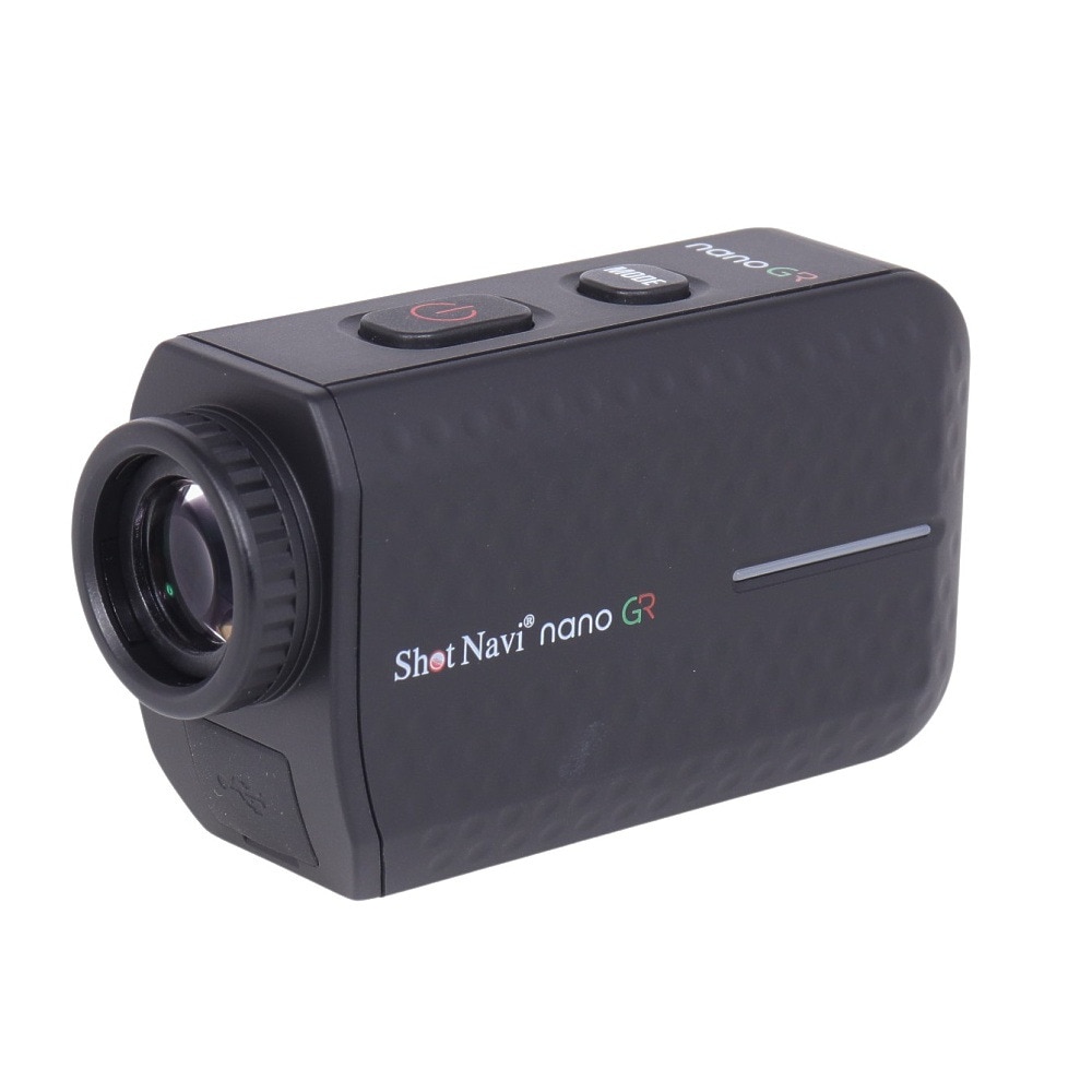 ショットナビ（Shot Navi）（メンズ、レディース）ゴルフ レーザー距離計 GPSゴルフナビ セット INFINITY nano GR ブラック