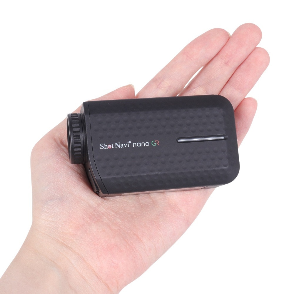 ショットナビ（Shot Navi）（メンズ、レディース）ゴルフ レーザー距離計 GPSゴルフナビ セット INFINITY nano GR ブラック