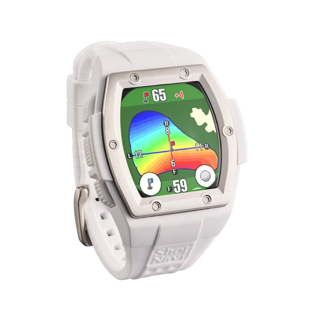ショットナビ（Shot Navi）（メンズ、レディース）クレスト2 タッチ ホワイト Crest2 Touch W