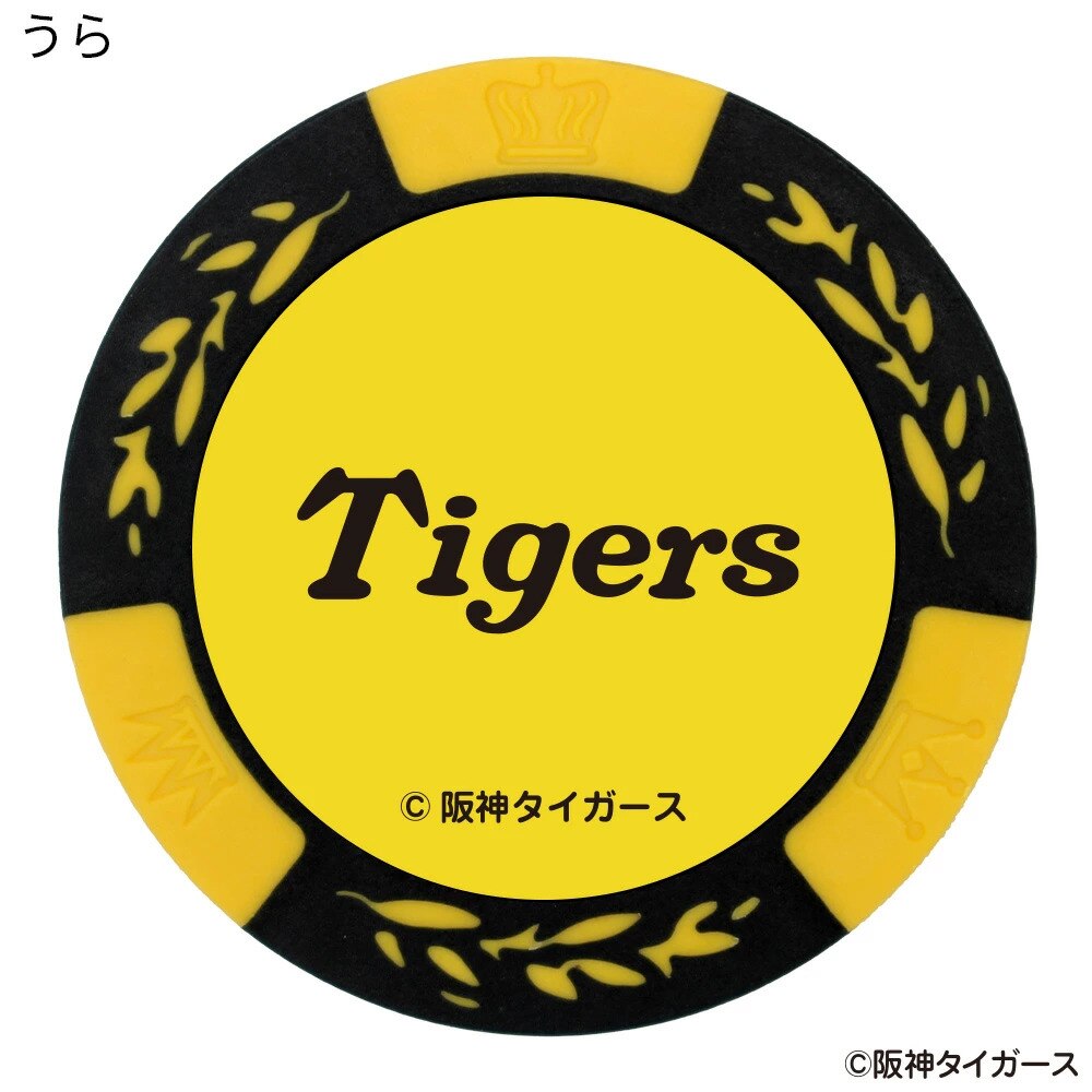 ホクシン（Hokushin）（メンズ、レディース）阪神タイガース ゴルフチップマーカー ロゴタイプ MK455 HTCMK ロゴ