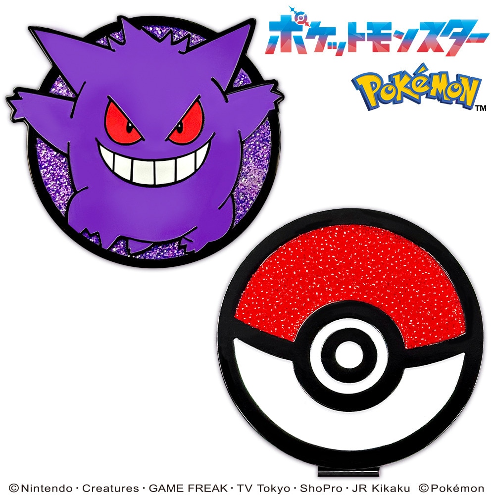 ホクシン（Hokushin）（メンズ、レディース）ポケットモンスター ゴルフマーカー ゲンガー BIGサイズ PMM5 PMCLMK