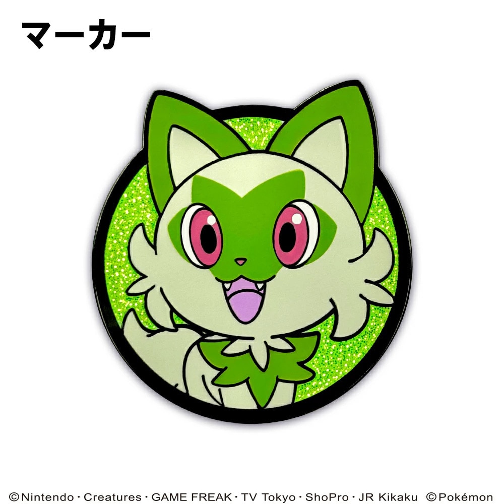 ホクシン（Hokushin）（メンズ、レディース）ポケットモンスター ゴルフマーカー BIGサイズ ニャオハ PMM7 PMCLMK ニャオハ