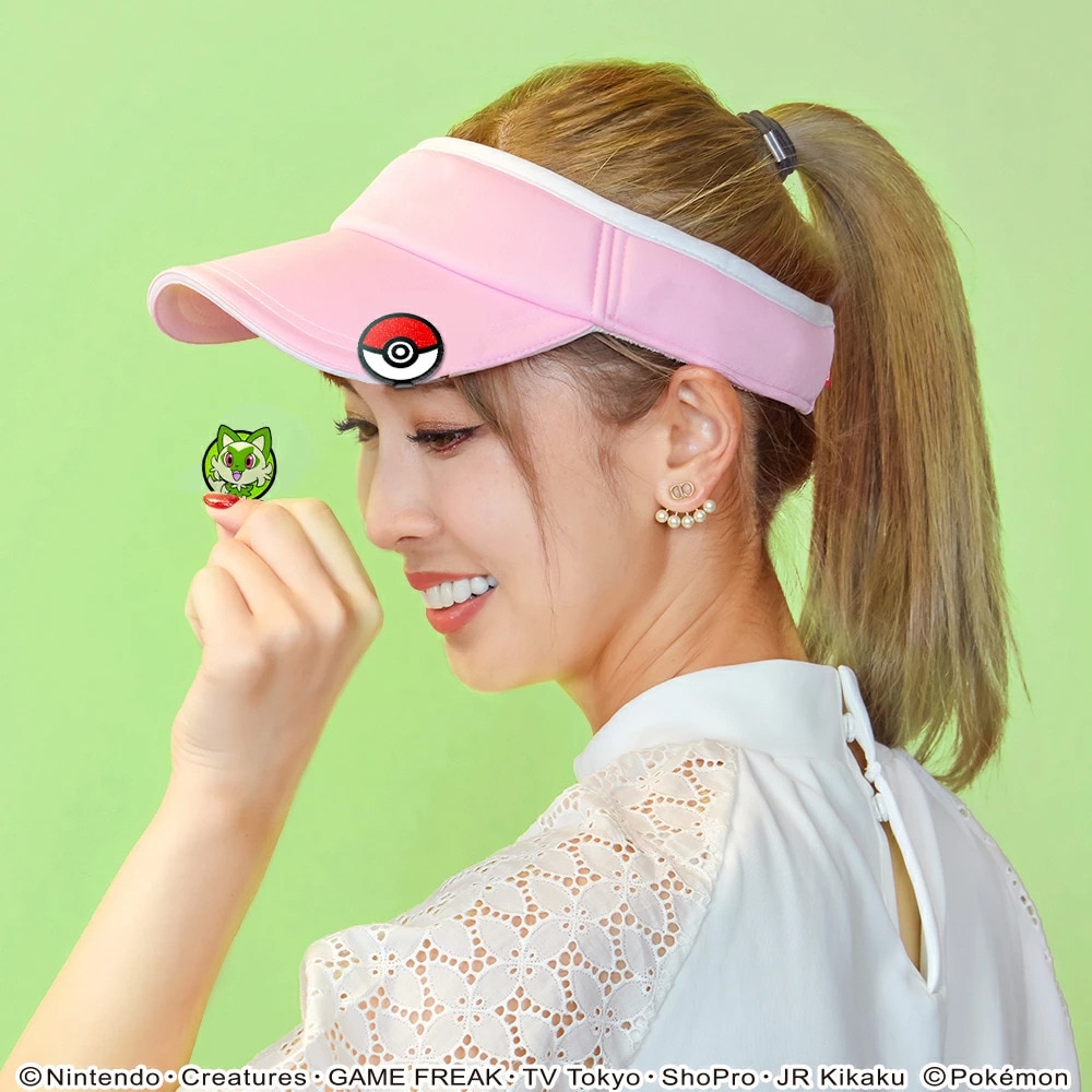 ホクシン（Hokushin）（メンズ、レディース）ポケットモンスター ゴルフマーカー BIGサイズ ニャオハ PMM7 PMCLMK ニャオハ
