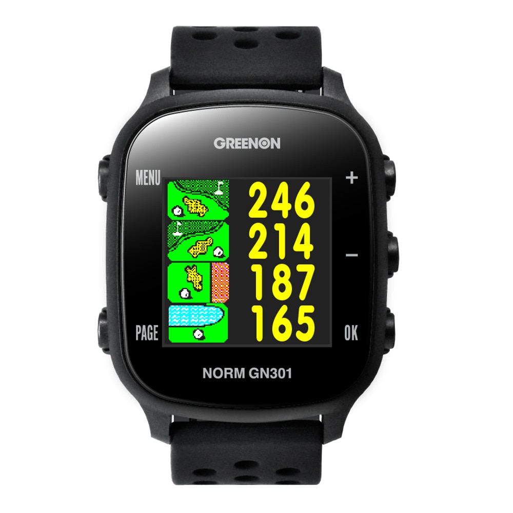 グリーンオン（GREENON）（メンズ、レディース）ザ・ゴルフウォッチ　ノルム THE GOLF WATCH NORM GN301