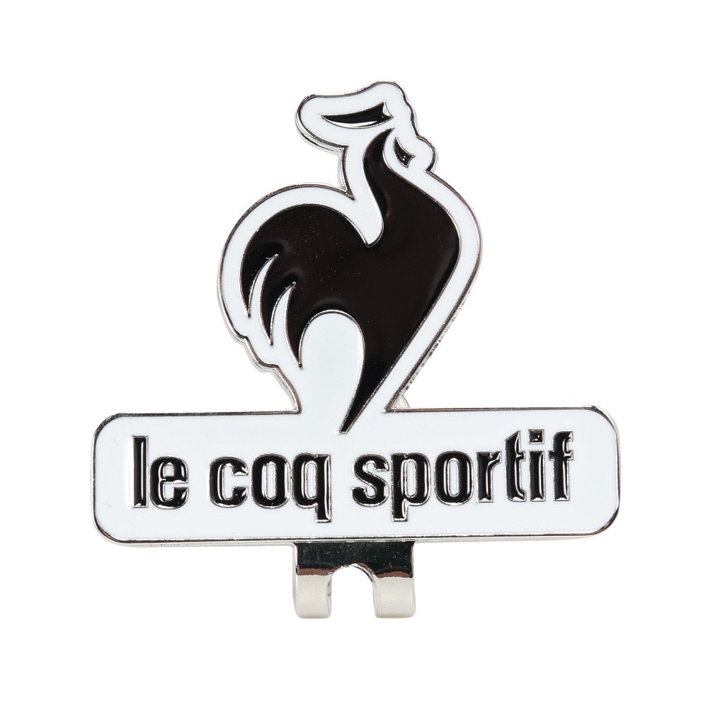 ルコックスポルティフ（lecoqsportif）（メンズ、レディース）ゴルフ クリップマーカー LG5SAZ60M WHBK