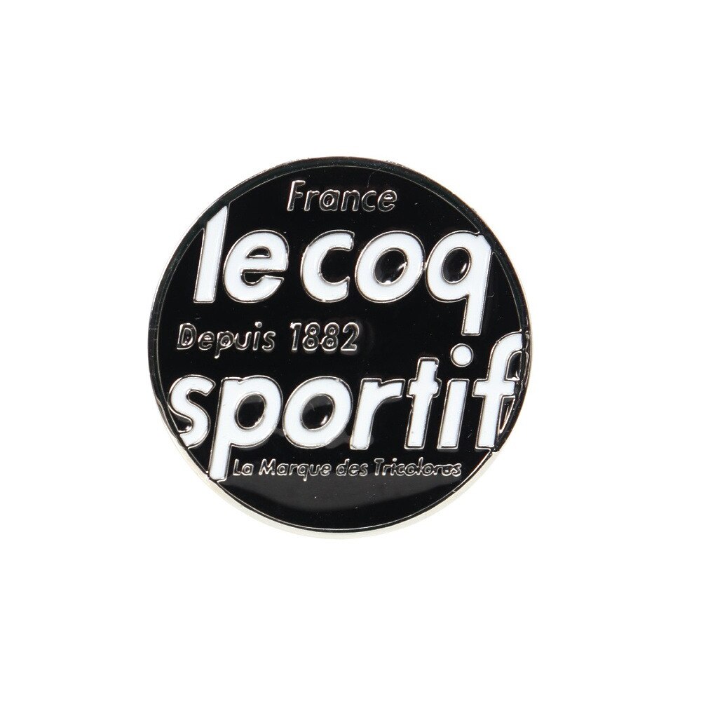 ルコックスポルティフ（lecoqsportif）（メンズ、レディース）ゴルフ クリップマーカー LG5SAZ60M BK00