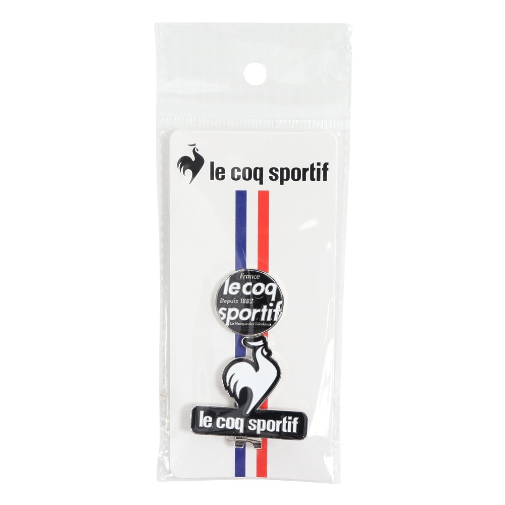 ルコックスポルティフ（lecoqsportif）（メンズ、レディース）ゴルフ クリップマーカー LG5SAZ60M BK00