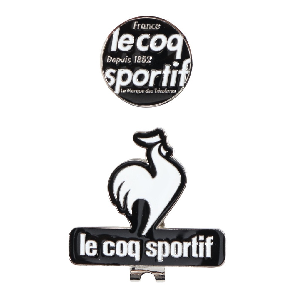ルコックスポルティフ（lecoqsportif）（メンズ、レディース）ゴルフ クリップマーカー LG5SAZ60M BK00