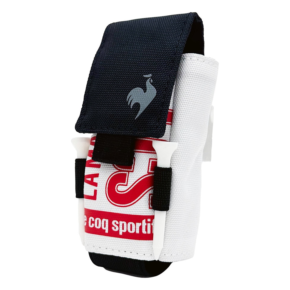 ルコックスポルティフ（lecoqsportif）（メンズ、レディース）握り出しタイプ ボールホルダー 2個用 LG5SBZ01M WHRD