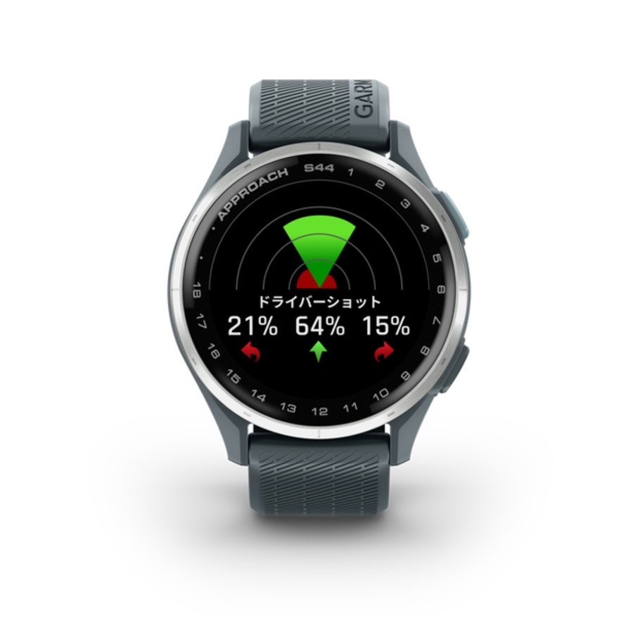 ガーミン（GARMIN）（メンズ）ゴルフGPSウォッチ Approach S44 心拍計非搭載 010-03009-21