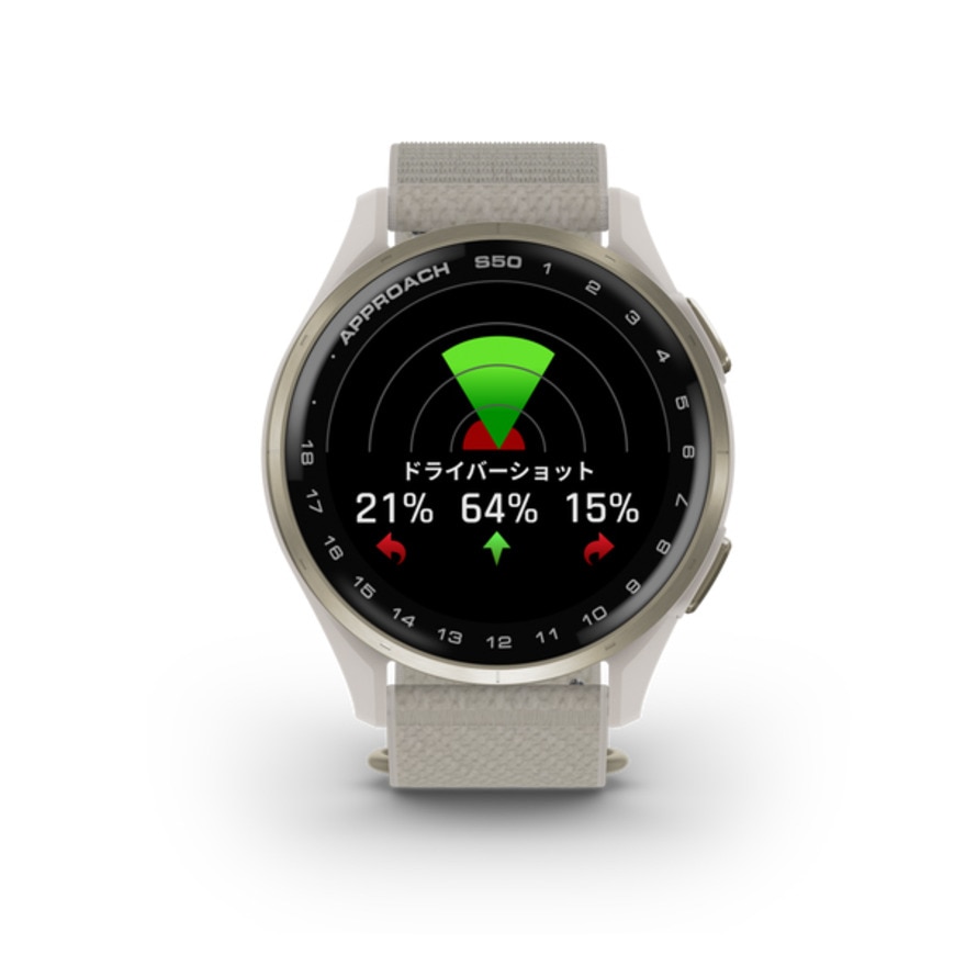 ガーミン（GARMIN）（メンズ）ゴルフGPSウォッチ Approach S50 心拍計搭載 010-03010-21