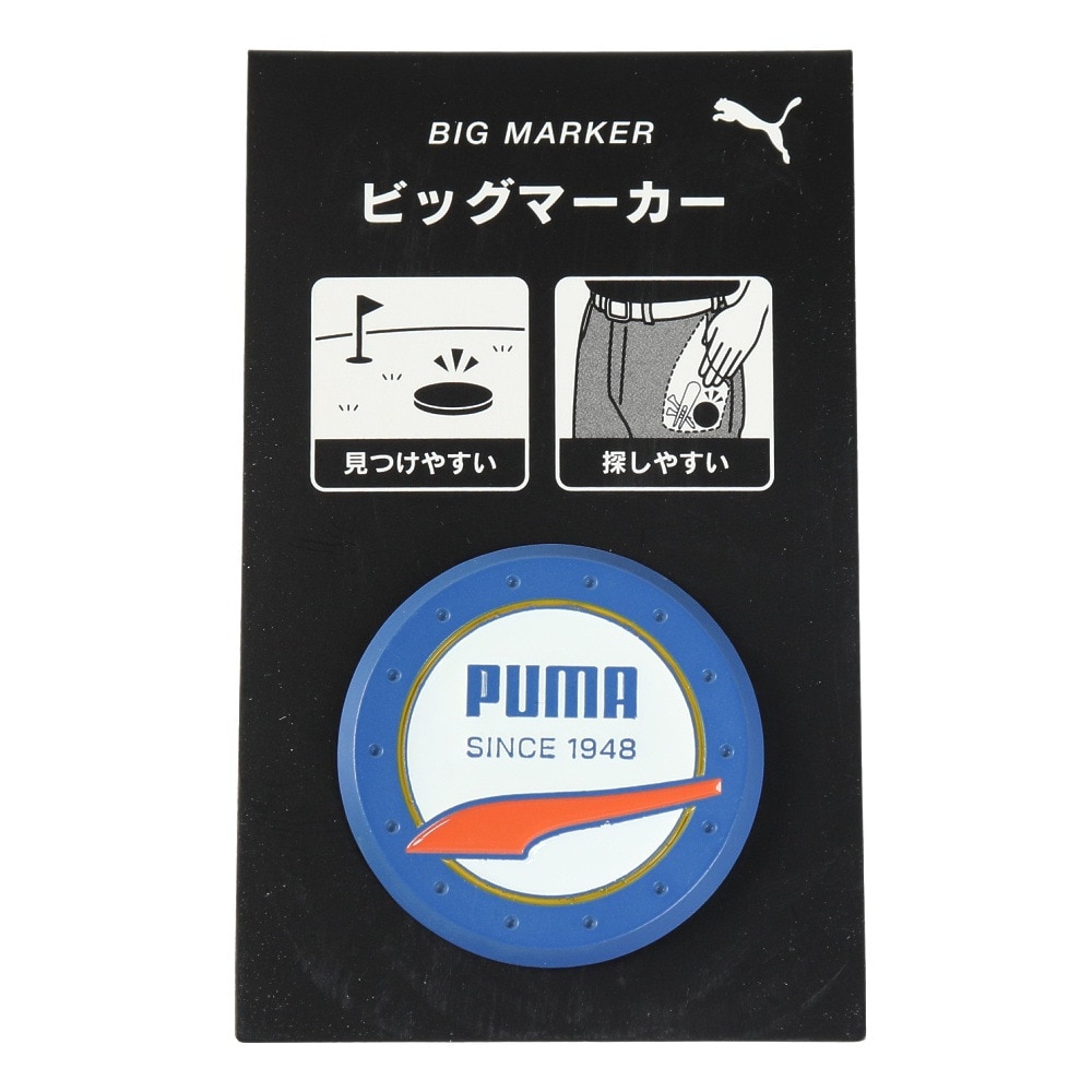プーマ（PUMA）（メンズ、レディース）ゴルフ フォームストリップ ロゴ ビッグ マーカー 054865-02