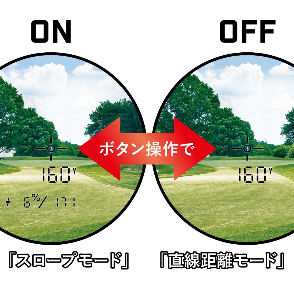 ブッシュネル（Bushnell）（メンズ、レディース）ゴルフ レーザー距離計 ピンシーカー A1スロープジョルトオリーブ