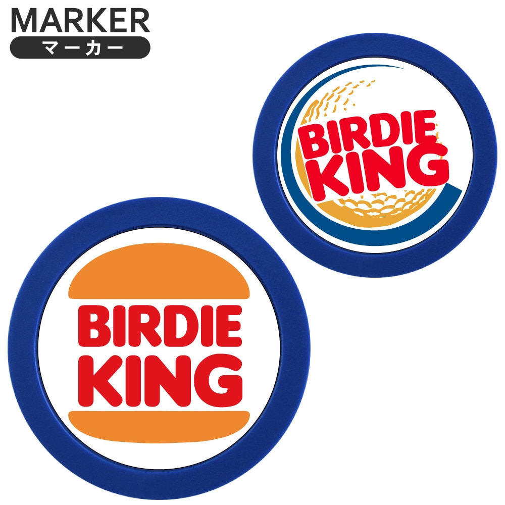 ホクシン（Hokushin）（メンズ、レディース）BIRDIEKINGチップマーカー MK495 BKINGCMK