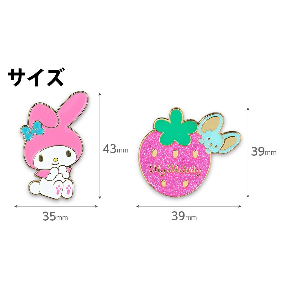 ホクシン（Hokushin）（メンズ、レディース）マイメロディ ゴルフマーカー CLMK MMM3