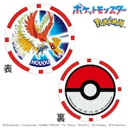 (メンズ、レディース)ポケモン ゴルフマーカー CMK ホウオウ PMMC12