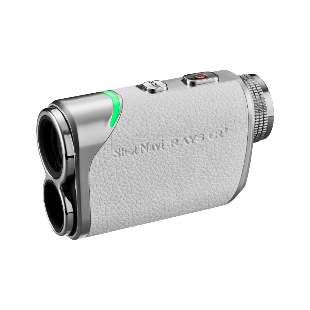 ショットナビ（Shot Navi）（メンズ、レディース）ゴルフ 距離計 レーザースナイパー RAYS GR プラス ホワイト Laser Sniper RAYS GR Plus W