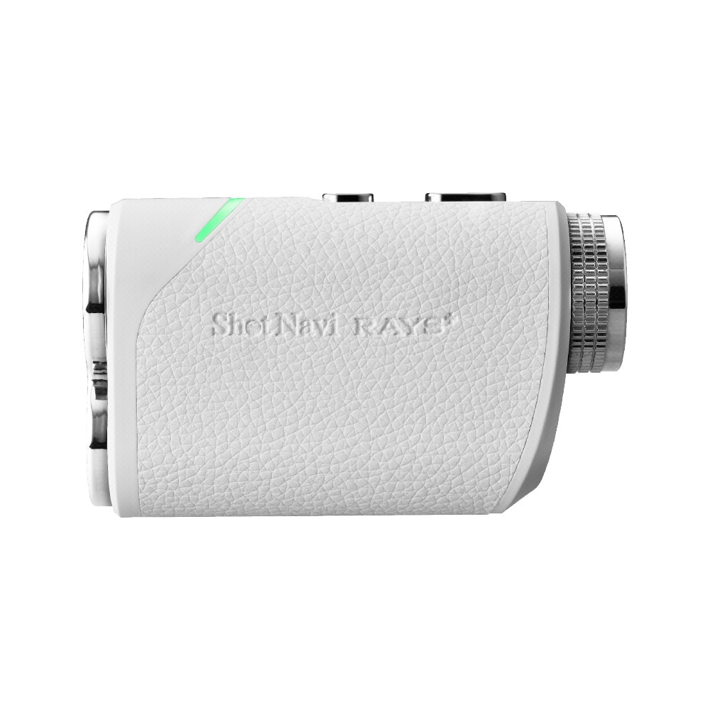 ショットナビ（Shot Navi）（メンズ、レディース）ゴルフ 距離計 レーザースナイパー RAYS プラス ホワイト Laser Sniper RAYS Plus W
