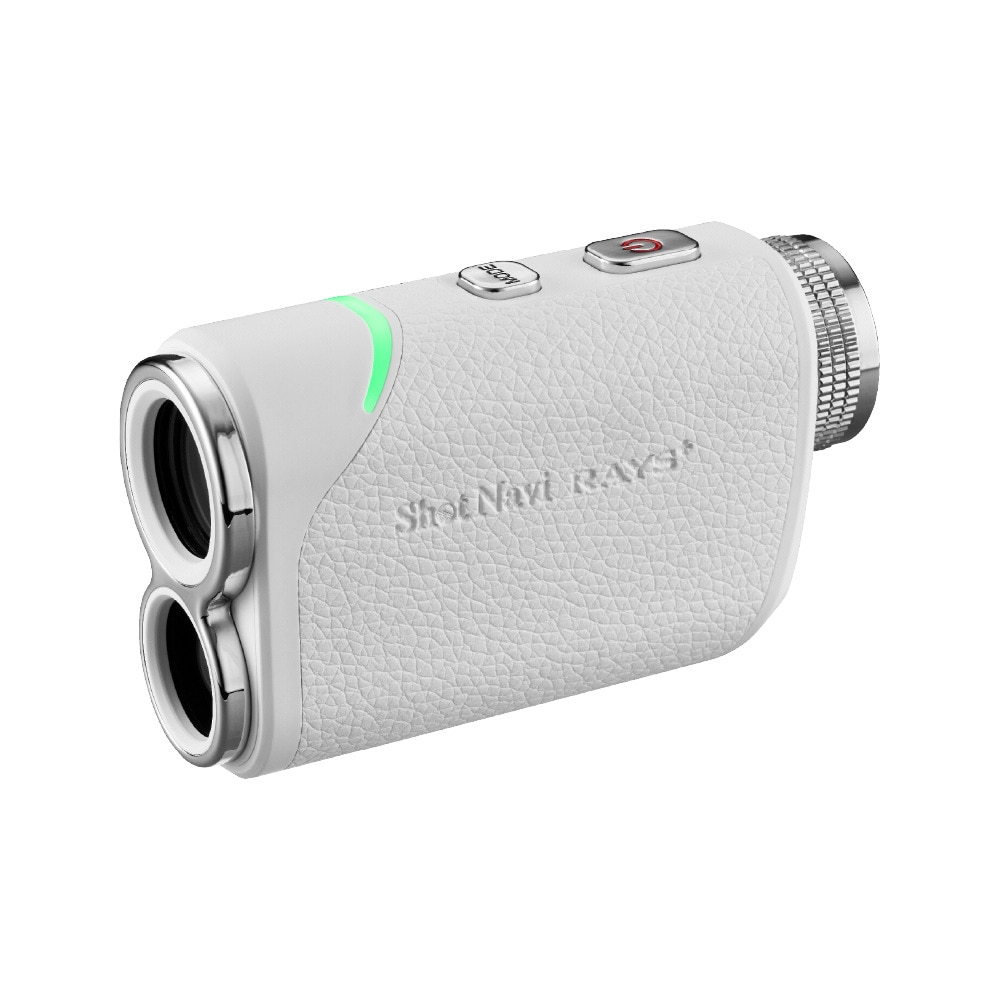 ショットナビ（Shot Navi）（メンズ、レディース）ゴルフ 距離計 レーザースナイパー RAYS プラス ホワイト Laser Sniper RAYS Plus W