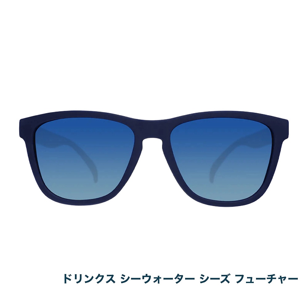GOODR（GOODR）（メンズ、レディース）ドリンクス シーウォーター シーズ フューチャー サングラス G00248-OG-BL1-GR