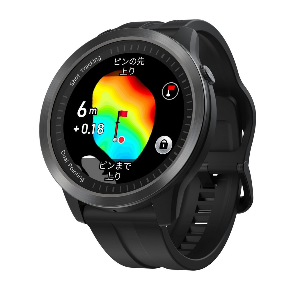 ボイスキャディ（voice caddie）（メンズ）ゴルフ 距離計 T12 PRO 腕時計型 ゴルフナビ GPS ウォッチ